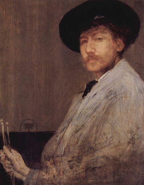 James Mcneill Whistler Arrangement in Gray Spain oil painting art